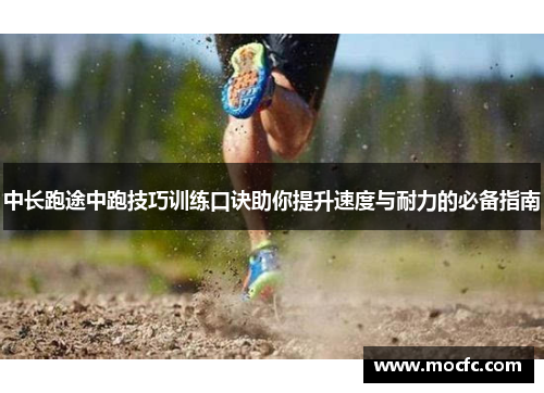中长跑途中跑技巧训练口诀助你提升速度与耐力的必备指南